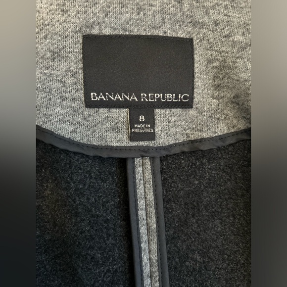 Banana Republic Charcoal Jacket - Picture 2 of 7